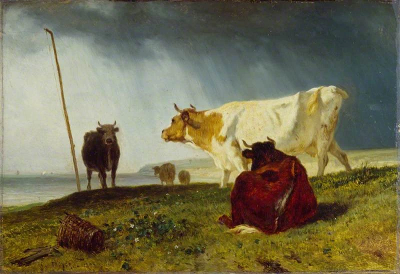 Bestiame in tempo tempestoso - The Wallace Collection, Londra